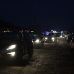 03.12.2022. Skalbmierz. Mikołajkowo-świąteczny konwój / Fot. Marta Gajda-Kruk - Radio Kielce