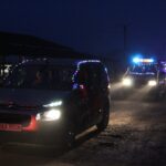 03.12.2022. Skalbmierz. Mikołajkowo-świąteczny konwój / Fot. Marta Gajda-Kruk - Radio Kielce