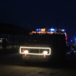 03.12.2022. Skalbmierz. Mikołajkowo-świąteczny konwój / Fot. Marta Gajda-Kruk - Radio Kielce