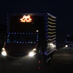 03.12.2022. Skalbmierz. Mikołajkowo-świąteczny konwój / Fot. Marta Gajda-Kruk - Radio Kielce