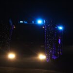 03.12.2022. Skalbmierz. Mikołajkowo-świąteczny konwój / Fot. Marta Gajda-Kruk - Radio Kielce