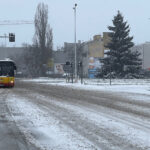 Trudne warunki na świętokrzyskich drogach - Radio Kielce Fot. Wiktor Taszłow - Radio Kielce