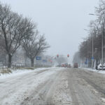 Trudne warunki na świętokrzyskich drogach - Radio Kielce 11.12.2022. Kielce / Fot. Wiktor Taszłow - Radio Kielce