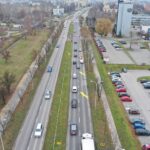 01.12.2022. Skrzyżowanie ulic Jagiellońskiej, Kamińskiego, Podklasztornej i Karczówkowskiej / Fot. Jarosław Kubalski - Radio Kielce