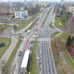 01.12.2022. Skrzyżowanie ulic Jagiellońskiej, Kamińskiego, Podklasztornej i Karczówkowskiej / Fot. Jarosław Kubalski - Radio Kielce