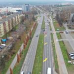 01.12.2022. Skrzyżowanie ulic Jagiellońskiej, Kamińskiego, Podklasztornej i Karczówkowskiej / Fot. Jarosław Kubalski - Radio Kielce