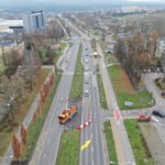 01.12.2022. Skrzyżowanie ulic Jagiellońskiej, Kamińskiego, Podklasztornej i Karczówkowskiej / Fot. Jarosław Kubalski - Radio Kielce