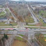 01.12.2022. Skrzyżowanie ulic Jagiellońskiej, Kamińskiego, Podklasztornej i Karczówkowskiej / Fot. Jarosław Kubalski - Radio Kielce