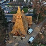 05.12.2022. Kielce. Białogon. Drewniany kościół p.w. Przemienienia Pańskiego / Fot. Jarosław Kubalski – Radio Kielce