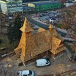 05.12.2022. Kielce. Białogon. Drewniany kościół p.w. Przemienienia Pańskiego / Fot. Jarosław Kubalski – Radio Kielce