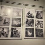 11.12.2022. Sandomierz, Iluzjon Art Cafe. Wystawa Tomasza Bartosika. / Fot. Grażyna Szlęzak - Radio Kielce