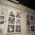 11.12.2022. Sandomierz, Iluzjon Art Cafe. Wystawa Tomasza Bartosika. / Fot. Grażyna Szlęzak - Radio Kielce