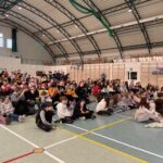 09.12.2022. Staszów. Spotkanie z bokserskimi olimpijczykami. / Fot. Grażyna Szlęzak - Radio Kielce