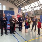 09.12.2022. Staszów. Spotkanie z bokserskimi olimpijczykami. / Fot. Grażyna Szlęzak - Radio Kielce