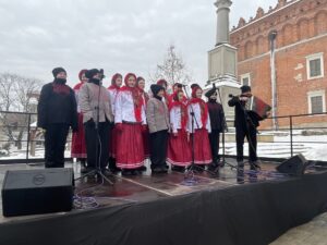 21.12.2022. Sandomierz. Wieczerze wigilijne. / Fot. ks. Grzegorz Słodkowski -rzecznik diecezji sandomierskiej