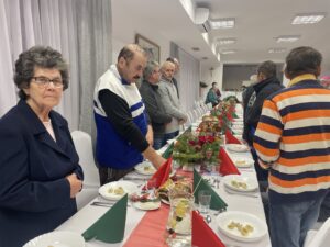 21.12.2022. Sandomierz. Wieczerze wigilijne. / Fot. ks. Grzegorz Słodkowski -rzecznik diecezji sandomierskiej