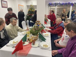 21.12.2022. Sandomierz. Wieczerze wigilijne. / Fot. ks. Grzegorz Słodkowski -rzecznik diecezji sandomierskiej