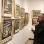 Kielce. BWA. Wernisaż wystawy „Powroty” - żydowscy malarze w kręgu Ecole se Paris z kolekcji Grzegorza Maciągowskiego / Fot. Wiktor Taszłow - Radio Kielce