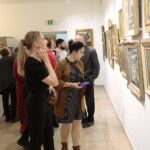 Kielce. BWA. Wernisaż wystawy „Powroty” - żydowscy malarze w kręgu Ecole se Paris z kolekcji Grzegorza Maciągowskiego / Fot. Wiktor Taszłow - Radio Kielce