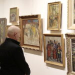 Kielce. BWA. Wernisaż wystawy „Powroty” - żydowscy malarze w kręgu Ecole se Paris z kolekcji Grzegorza Maciągowskiego / Fot. Wiktor Taszłow - Radio Kielce