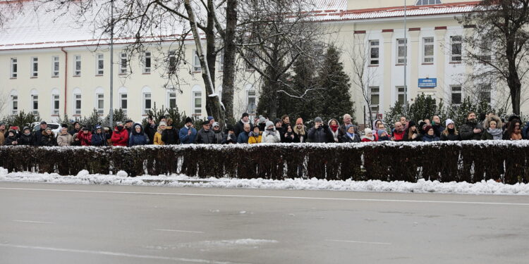 10.12.2022. Kielce. Przysięga elewów / Fot. Wiktor Taszłow - Radio Kielce