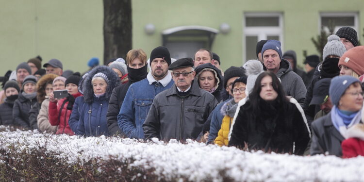 10.12.2022. Kielce. Przysięga elewów / Fot. Wiktor Taszłow - Radio Kielce