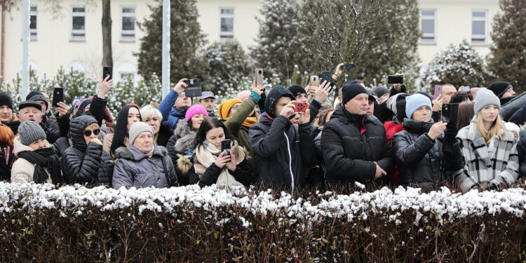 10.12.2022. Kielce. Przysięga elewów / Fot. Wiktor Taszłow - Radio Kielce