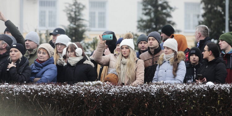 10.12.2022. Kielce. Przysięga elewów / Fot. Wiktor Taszłow - Radio Kielce