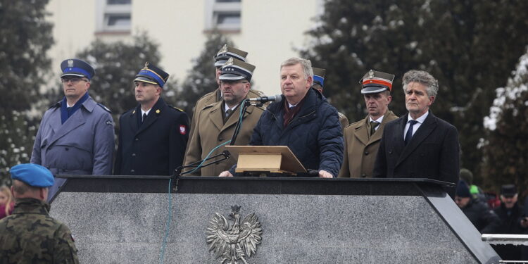 10.12.2022. Kielce. Przysięga elewów / Fot. Wiktor Taszłow - Radio Kielce