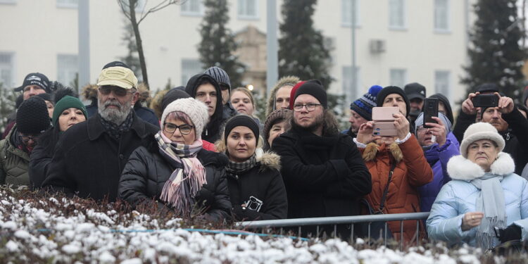 10.12.2022. Kielce. Przysięga elewów / Fot. Wiktor Taszłow - Radio Kielce