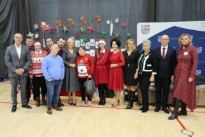 10.12.2022. Zagnańsk. Spotkanie mikołajkowe / Fot. Wiktor Taszłow - Radio Kielce