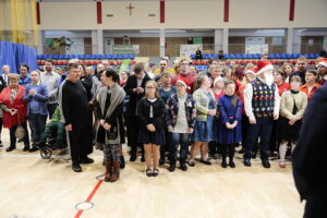 10.12.2022. Zagnańsk. Spotkanie mikołajkowe / Fot. Wiktor Taszłow - Radio Kielce