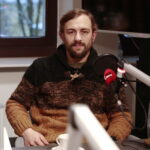 12.12.2022. Radio Kielce. Studio Polityczne. Na zdjęciu Mateusz Iwan z Konfederacji - Nowa Nadzieja. / Fot. Wiktor Taszłow - Radio Kielce