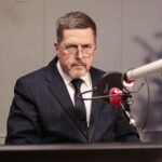 12.12.2022. Radio Kielce. Studio Polityczne. Na zdjęciu Jarosław Karyś - Prawo i Sprawiedliwość. / Fot. Wiktor Taszłow - Radio Kielce