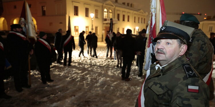 13.12.2022. Kielce. Obchody 41. rocznicy wprowadzenia stanu wojennego. / Fot. Wiktor Taszłow - Radio Kielce