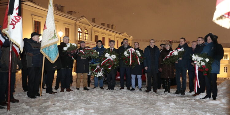 13.12.2022. Kielce. Obchody 41. rocznicy wprowadzenia stanu wojennego. / Fot. Wiktor Taszłow - Radio Kielce