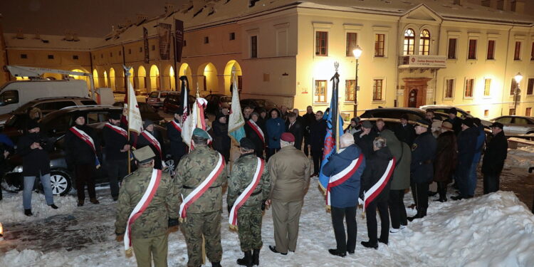 13.12.2022. Kielce. Obchody 41. rocznicy wprowadzenia stanu wojennego. / Fot. Wiktor Taszłow - Radio Kielce