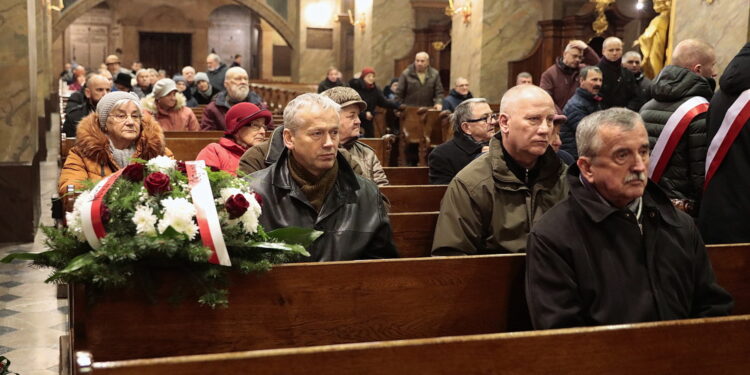 13.12.2022. Kielce. Obchody 41. rocznicy wprowadzenia stanu wojennego. / Fot. Wiktor Taszłow - Radio Kielce