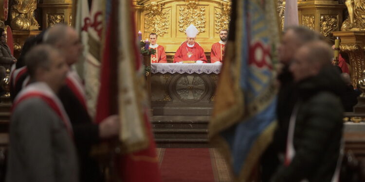 13.12.2022. Kielce. Obchody 41. rocznicy wprowadzenia stanu wojennego. / Fot. Wiktor Taszłow - Radio Kielce