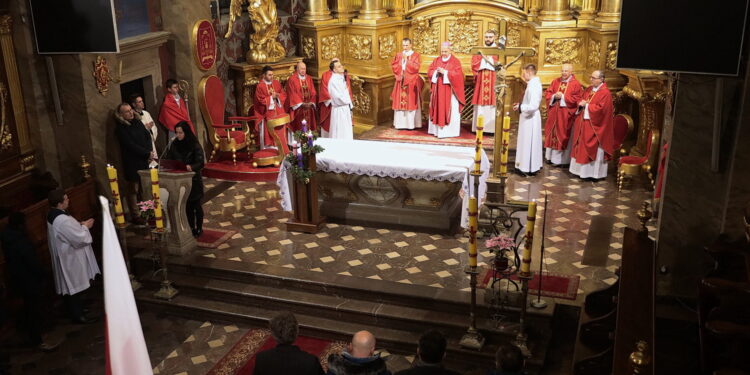 13.12.2022. Kielce. Obchody 41. rocznicy wprowadzenia stanu wojennego. / Fot. Wiktor Taszłow - Radio Kielce