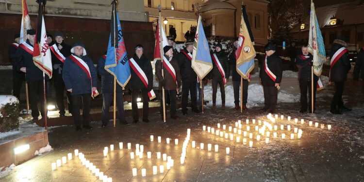 13.12.2022. Kielce. Obchody 41. rocznicy wprowadzenia stanu wojennego. / Fot. Wiktor Taszłow - Radio Kielce