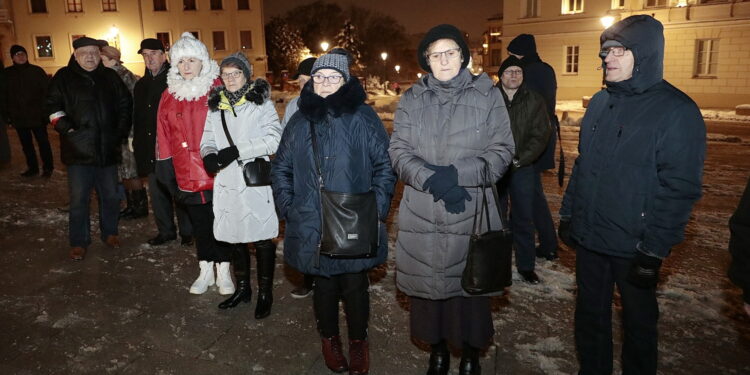 13.12.2022. Kielce. Obchody 41. rocznicy wprowadzenia stanu wojennego. / Fot. Wiktor Taszłow - Radio Kielce