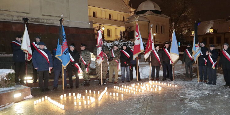 13.12.2022. Kielce. Obchody 41. rocznicy wprowadzenia stanu wojennego. / Fot. Wiktor Taszłow - Radio Kielce