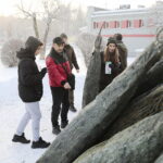 Oddaj krew, otrzymasz choinkę - Radio Kielce 14.12.2022. Kielce. Akcja „Choinka dla życia” / Fot. Wiktor Taszłow - Radio Kielce