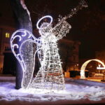 15.12.2022. Kielce. Świąteczne iluminacje / Fot. Wiktor Taszłow - Radio Kielce