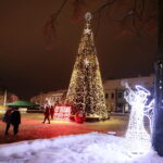 15.12.2022. Kielce. Świąteczne iluminacje / Fot. Wiktor Taszłow - Radio Kielce