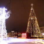15.12.2022. Kielce. Świąteczne iluminacje / Fot. Wiktor Taszłow - Radio Kielce