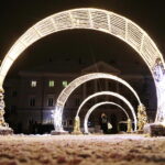 15.12.2022. Kielce. Świąteczne iluminacje / Fot. Wiktor Taszłow - Radio Kielce