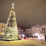 15.12.2022. Kielce. Świąteczne iluminacje / Fot. Wiktor Taszłow - Radio Kielce