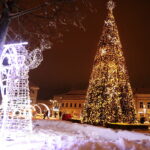 15.12.2022. Kielce. Świąteczne iluminacje / Fot. Wiktor Taszłow - Radio Kielce